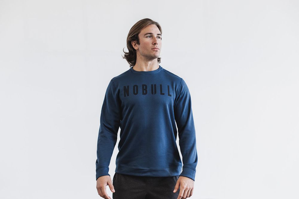 Sweats NOBULL Homme Bleu Marine - NOBULL Crew,France (5239-CSOGP)